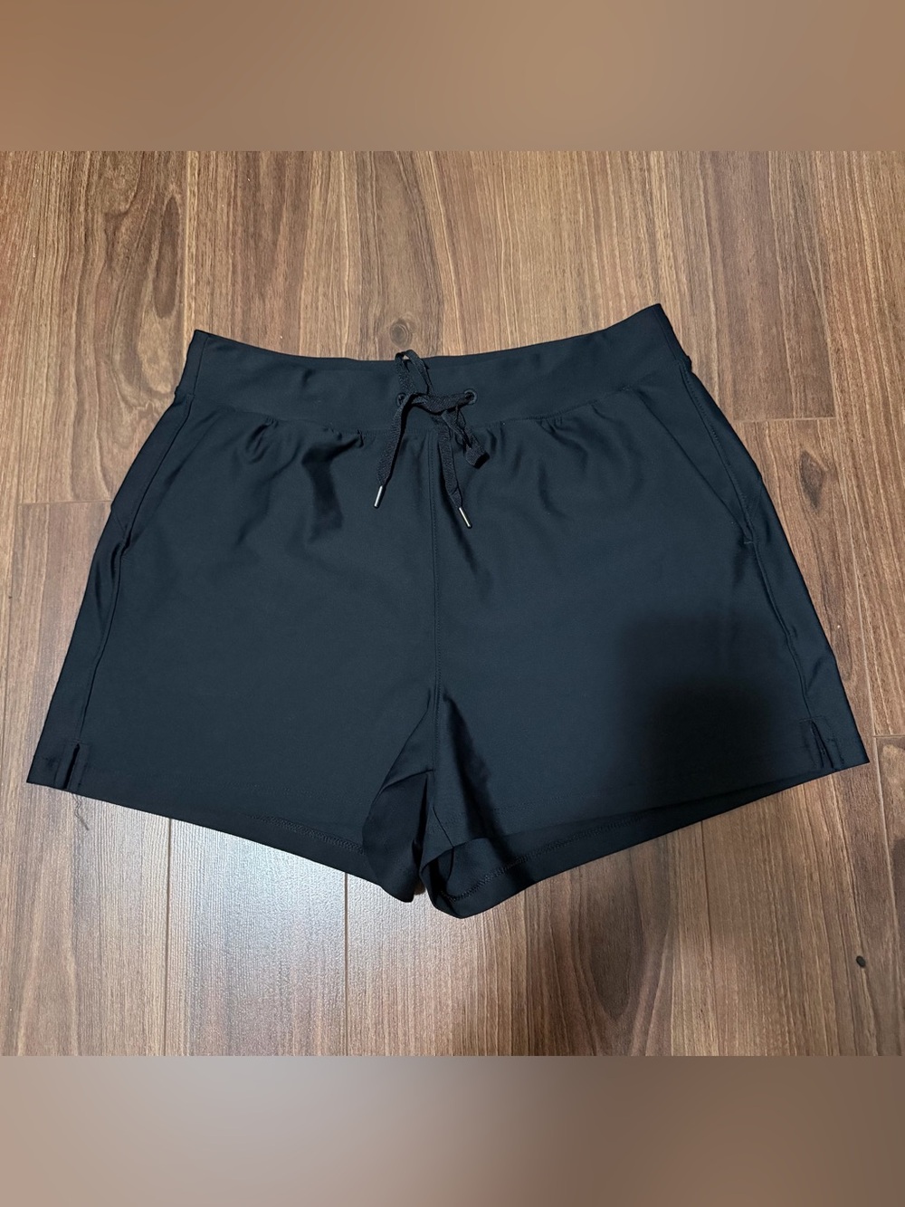 Old Navy Black Athletic Drawstring Shorts